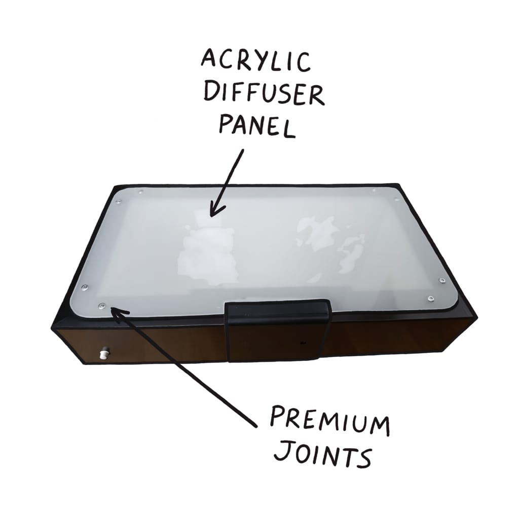 MIOLUMI Classic - Světelný stojan na misky pro psa